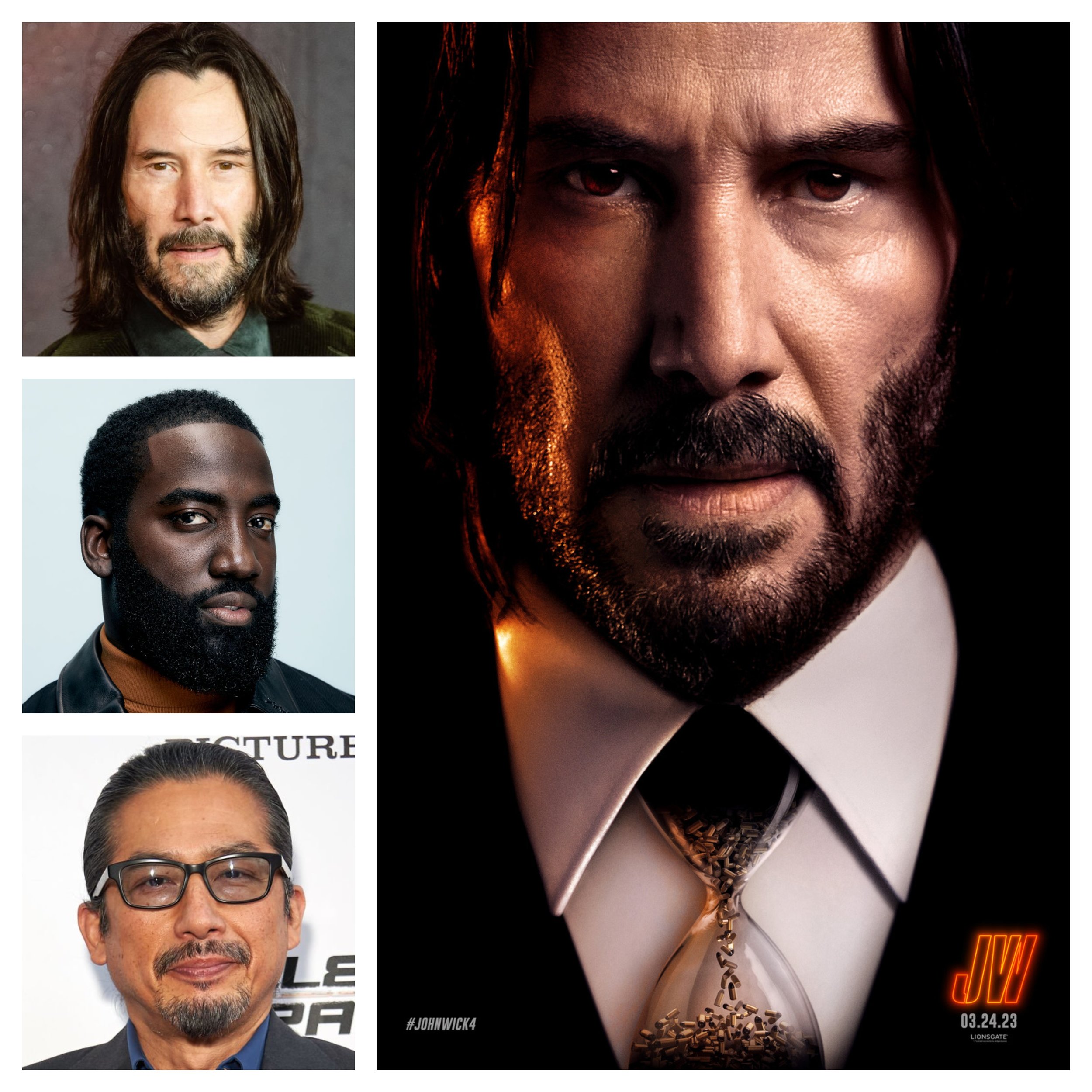 Exclusive: John Wick: Chapter 4 cast interviews with Keanu Reeves, Shamier  Anderson and Hiroyuki Sanada —, john wick 4 cast 